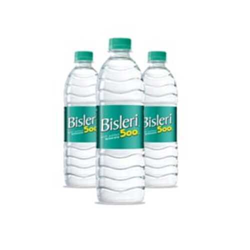Mineral Drinking Water - 500ml Plastic Bottle, Hygienically Packaged, Round Shape, Screw Cap, Screen-Printed Logo