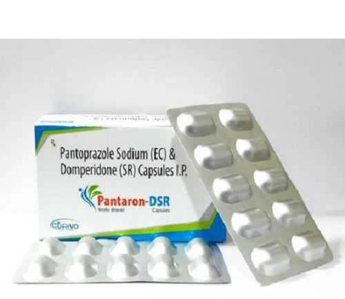 Pantoprazole और Domperidone कैप्सूल 10X10 कैप्सूल का पैक कोर सामग्री: Okoume