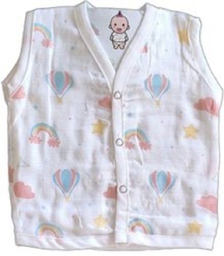 Printed Pattern And Washable Kids Cotton Shirt