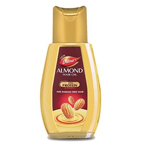 Reduces Hair Fall And Improves Hair Growth More Lustrous Suitable For All Hair Dabur Almond Hair Oil 