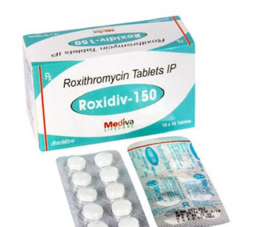 Roxidiv 150 Roxithromycin Tablet Ip Pack Of 10x10 Tablets