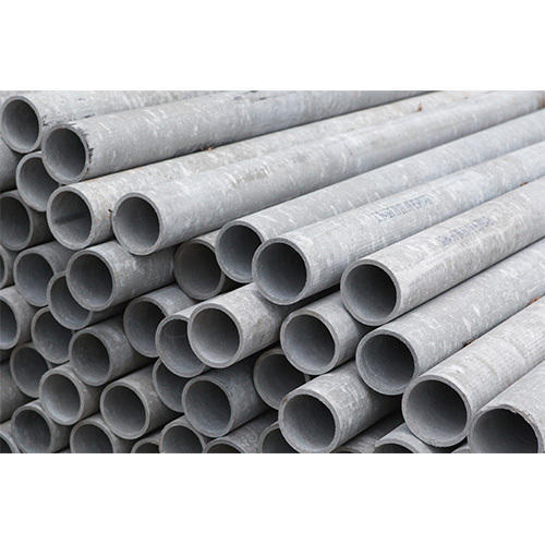 10-30 Mm Thickness Round Shape Asbestos Pipes With Highly Durable