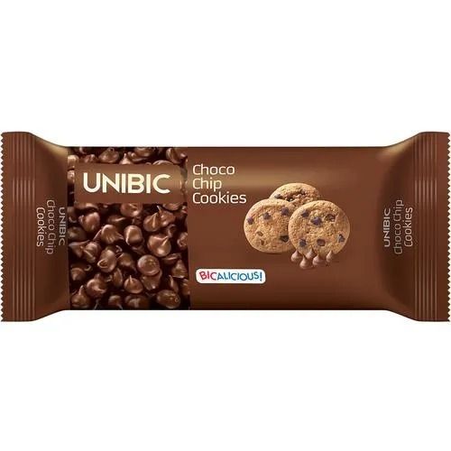 150 Gram Sweet And Delicious Round Crispy Choco Chips Cookies Fat Content (%): 2 Percentage ( % )