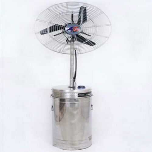 240 Volt And Wall Mounted Stainless Steel Electrical Mist Stand Fan