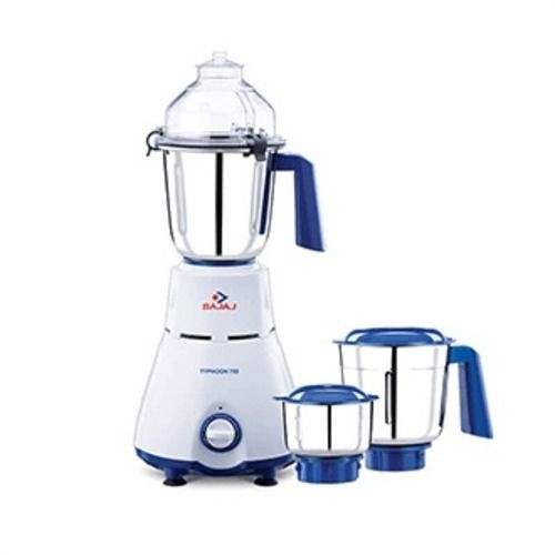 750 Watt Stainless Steel Bajaj Mixer Grinder With Three Jar And 220 Voltage Power