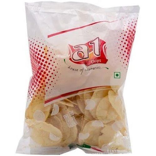 Ready To Eat 80 Gram, Crunchy Salty And Tasty Fried Potato Chips For Snacks