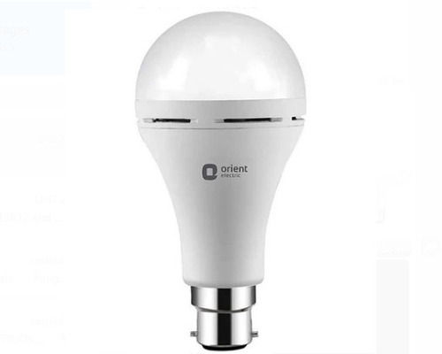 9 Watt 220 Input Voltage Plastic Dome Shape Cool White Orient Led Light Bulb