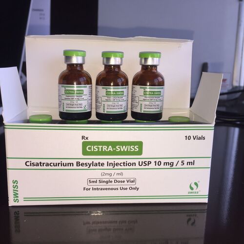 Multicolor Cisatracurium Besylate Injection Usp 10Mg/5Ml