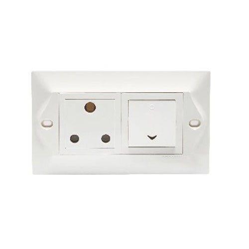 Crab Tree White Indoasian Electric Switch Board