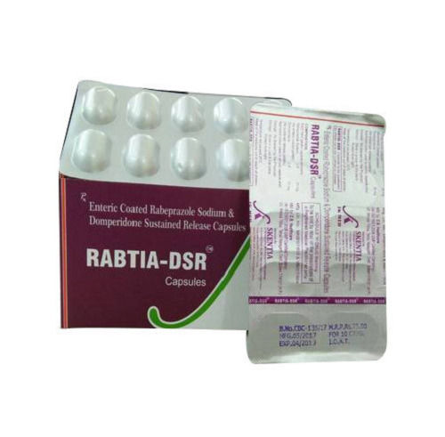 Enteric Coated Rabeprazole Sodium And Domperidone Sustained Release Capsules