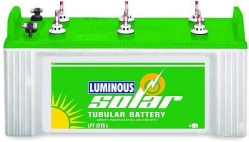 Luminous 80AH Solar Tubular Batteries For Home And Office