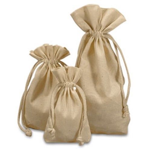 Premium Quality And Soft Cotton Drawstring Bags 