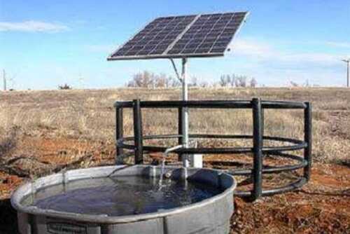 Solar Water Pump With Photo Voltaic (Pv) Panels, Freestanding Installation Application: Tone Up Muscle