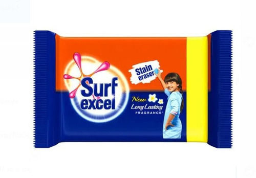 Multicolor Stain Eraser Long Lasting Fragrance Rectangle Shaped New Surf Excel Detergent Soap