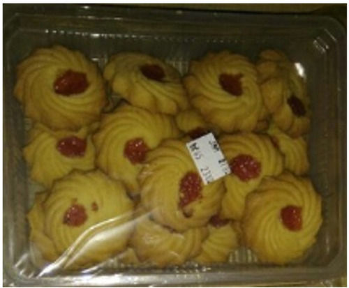 Sweet And Delicious Mild Crispy Round Tasty Bakery Cookies