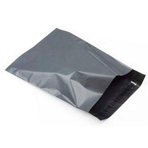 Water Proof Black And Grey 1 Kg Storage Capacity Ldpe Courier Bag