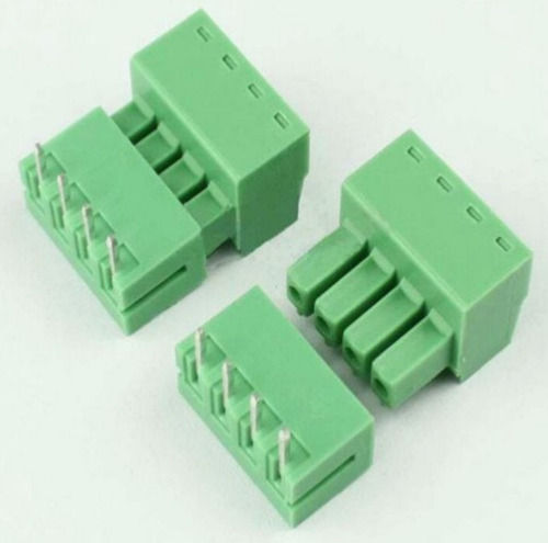 10Amp Male And Female Type Pcb Terminal Block, 300V With 2 Pins To 14 Pins Capacity: 500 Kg/Hr