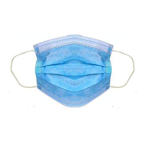 3 Ply Blue Color Good Quality Light Weight Surgical Face Mask