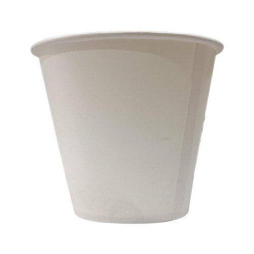 300 Ml Capacity Eco Friendly White Round Paper Material Disposable Cups