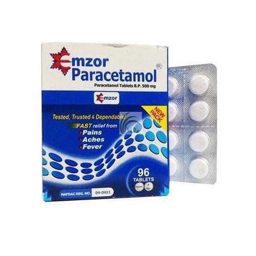 Orange 500 Mg Allopathic Pain Relief Paracetamol Tablet