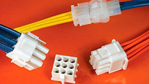 Non-Polluting 6.35Mm White Plastic Din Rmc Pitch Connector With 6 Pins