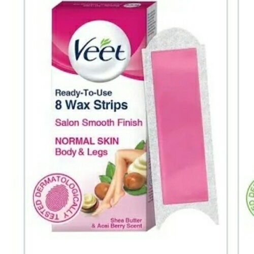 सामान्य त्वचा, शरीर और पैरों के लिए 8 वैक्स स्ट्रिप्स, सैलून स्मूथ फ़िनिश