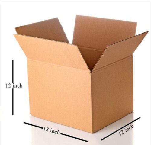 8 X 6 X 8 Inch 10 Kilogram Matte Finish Rectangular Disposable Printed Corrugated Box