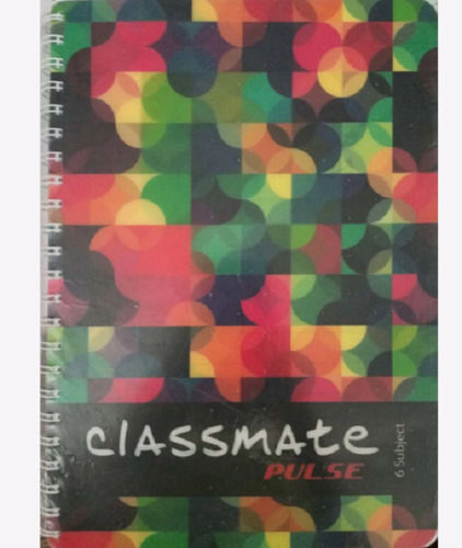 80 Pages Light Weight White Margin A4 Size Classmate Spiral Notebook