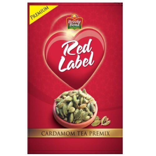 Brooke Bond Red Label Strong Taste Cardamom Tea Premix, Packaging Size: 1 Kg