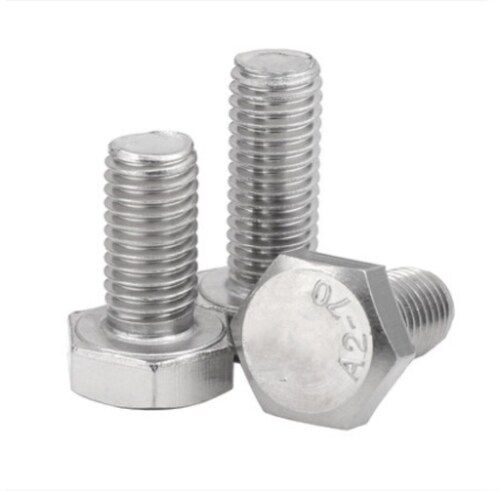 M6 Full Threaded Stainless Steel Hex Bolts For Industrial Uses Application: Indoor