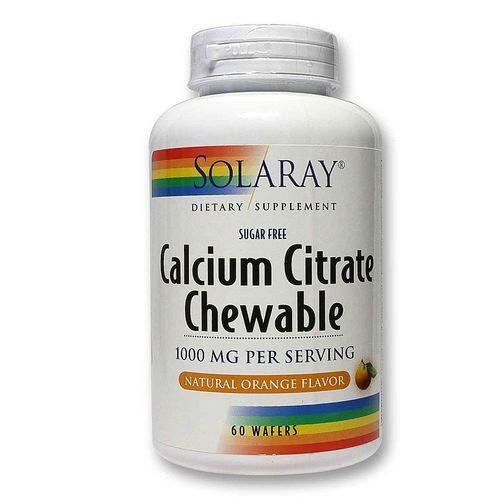 Natural Orange Flavor Calcium Chewable Tablet