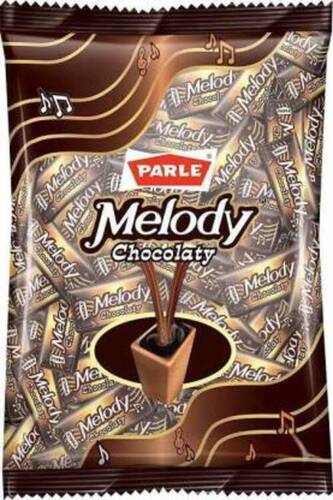 Pack Of 390 Gram Chocolate Flavor Sweet And Chocolatey Parle Melody Toffee