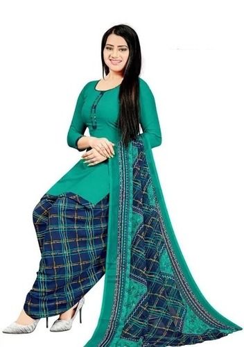 Skin Friendly Comfort Fit Daily Wear Washable Cotton Salwar Suit Application: Agriculture