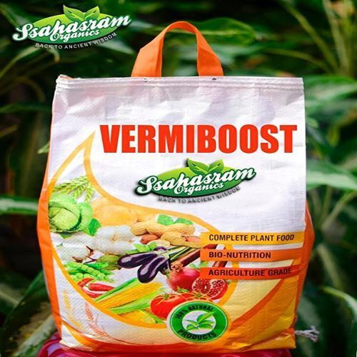 Ssahasram Organics Natural Vermiboost Vermicompost Bio-nutrition Fertilizer For Resistant To Disease And Increase Plant Growth