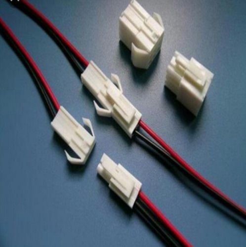 White Plastic 4.50mm RMC Connector for Automotive And Telecom Industry
