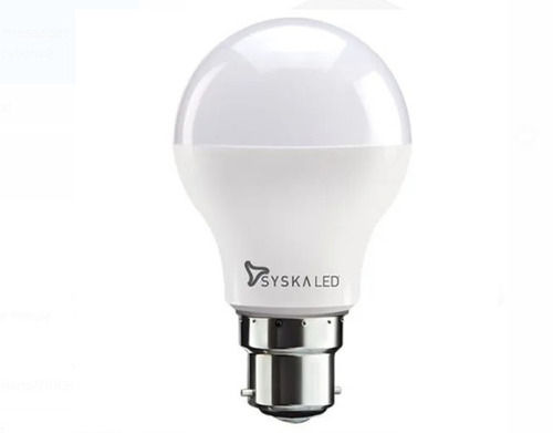 White 7 Watt 220 Voltage Cool Day Light Plastic Body Led Light Bulb For Residential Building