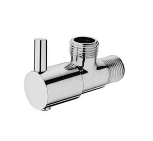 Brass Angle Valve For Bathroom Fittings, Threaded Deck Mounted Installation