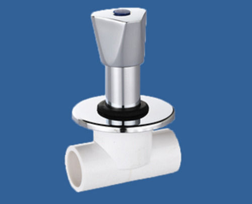 Heavy Duty uPVC Triangle Conceal Valve For Pipe Fitting 