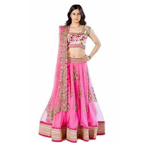 Ladies Lehenga Choli Ideal To Be Wear In The Wedding Party, Festivals, Etc. Age Group: For Adults