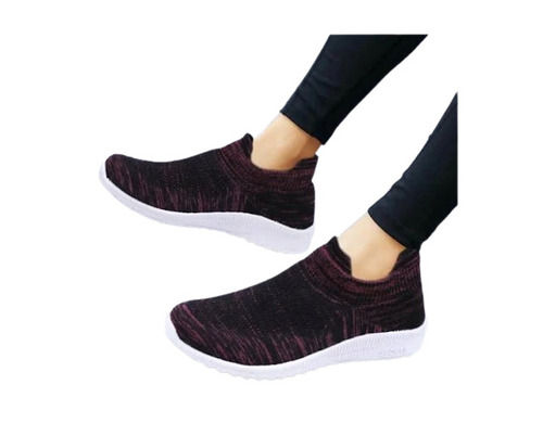 Black And Maroon Comfortable Causal Wear Pvc Sole Men'S Canvas Shoes Processing Type: Flavor