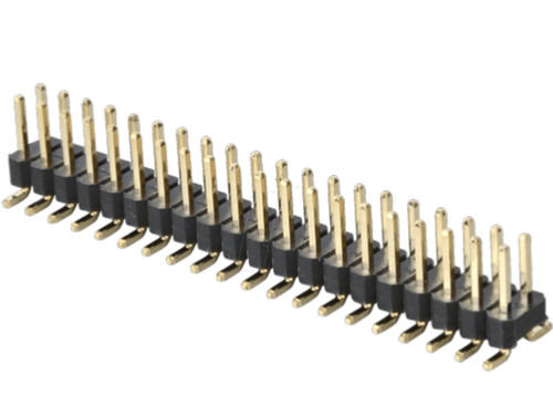 Black Brass Electronic Pin Header