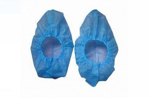 Blue Comfortable And Disposable Medical Grade Non Woven Shoe Cover 