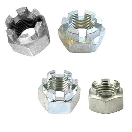 Silver M3 To M64 Powder Coated Round Mild Steel Hex Flange Nuts