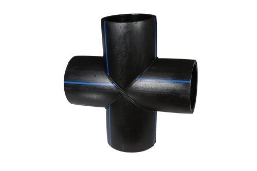 Paint Coated Arihant Male Four Way Connection Upvc Black Cross Tee, 20Mm Length: 2 Inch (In)