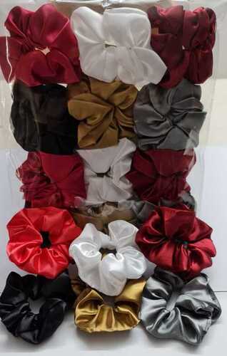 Plain Velvet Scrunchies Hair Band For Ladies(personal Use)