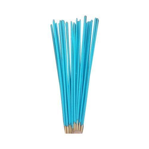 Round Soft Smooth Pleasant Natural Fragrances Sky Blue Herbal Incense Stick