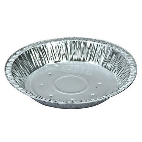 Silver Round Shape Size 8 Inch Depth 1.5 Inch Disposable Paper Plate