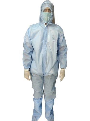 Blue Single Layer Plain Non Woven Disposable Medical Ppe Kit 