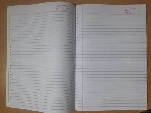 Single Line 60 GSM Ruled Writing Notebook, Size: A4
