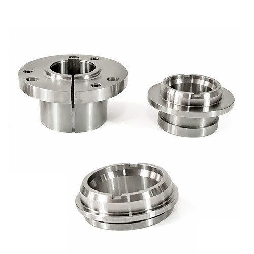 Silver Stainless Steel Cnc Machine Component